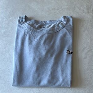 Sunday best light blue T-shirt with small panda detail, size small